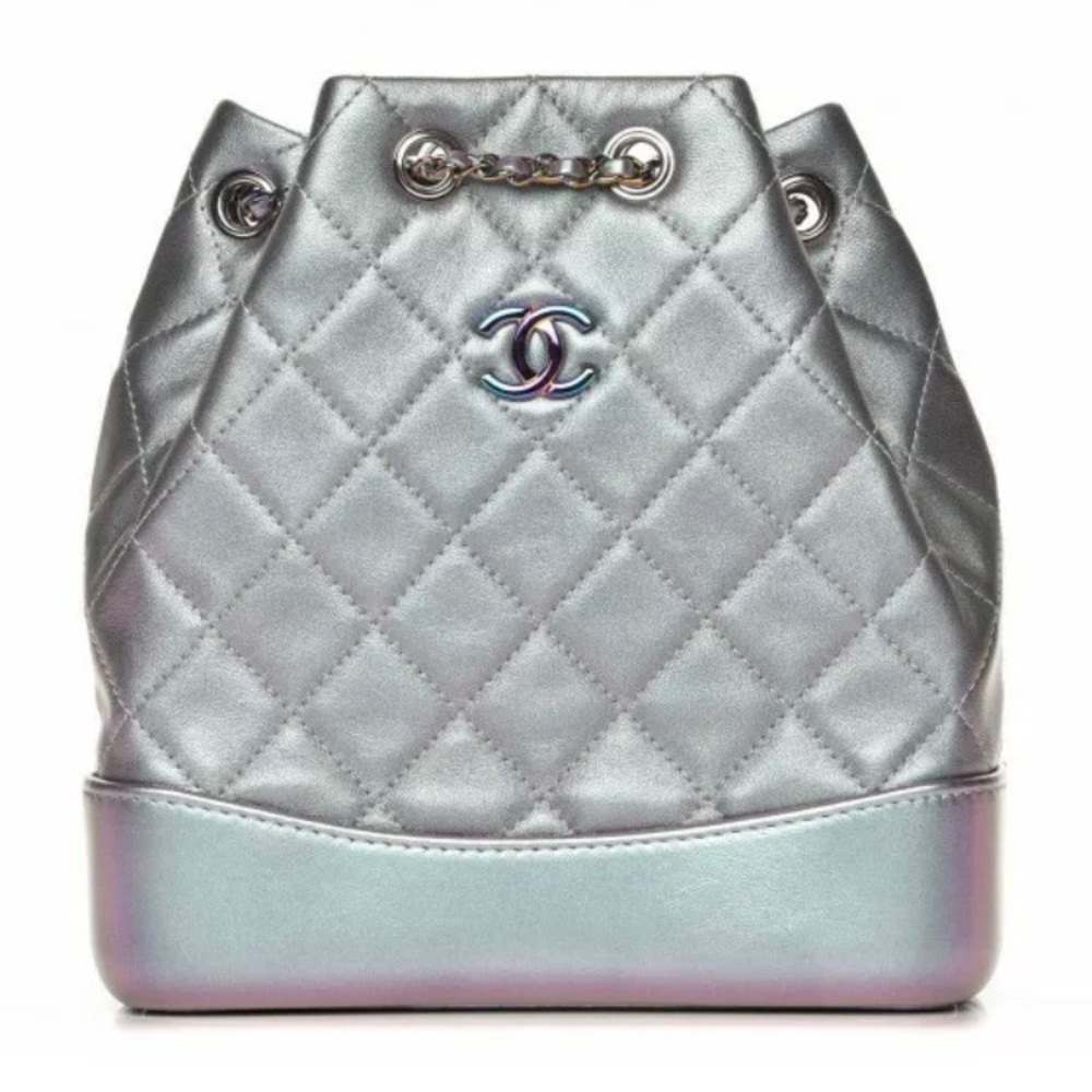 CHANEL Iridescent Quilted Gabrielle Backpack - Picture 1 of 9